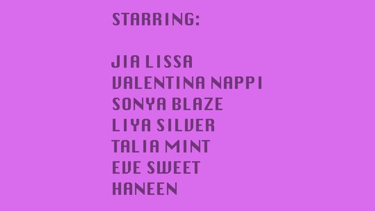 DropOuts Part 1: Valentina Nappi, Talia Mint, Liya Silver, Eve Sweet, Haneen in Anal, Creampie, Bukkake, Fetish Action