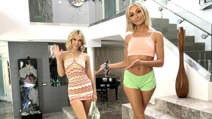 3-Way with Chloe Temple, Sky Pierce as Girlfriends