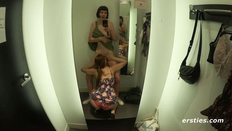 Exhibitionist Duo: Delfine & Sally's Outdoor Adventures Part 2