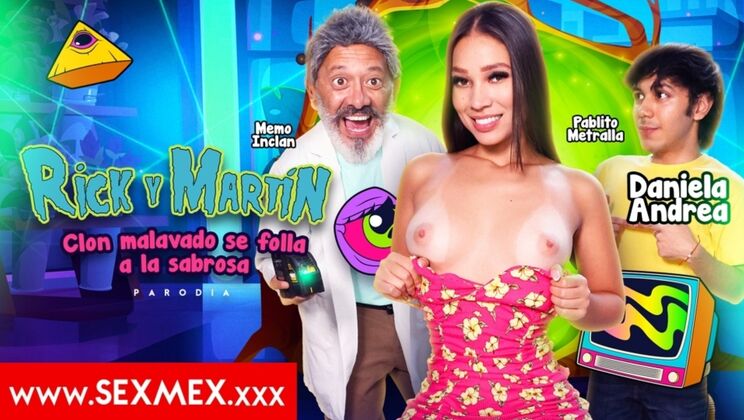 Sexy Brunette Daniela Andrea Fucked Hard By Evil Clone