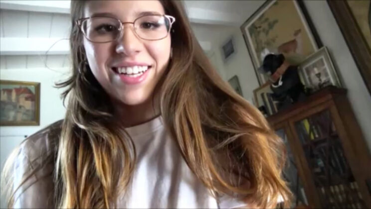18 Year Old Brunette Cuddles