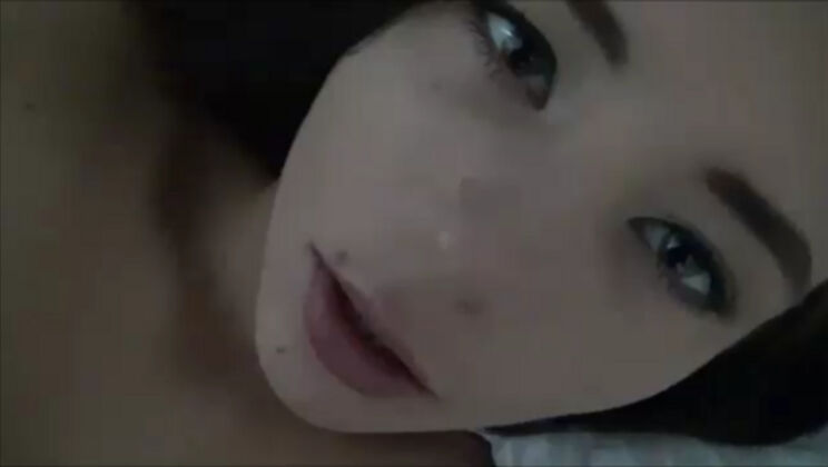 18-Year-Old Petite Teen's POV Blowjob Cumshot