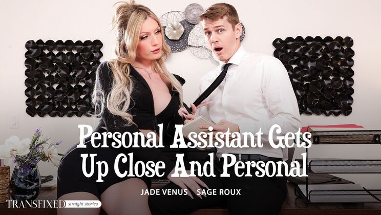 Jade Venus and Sage Roux Office Anal Adventure