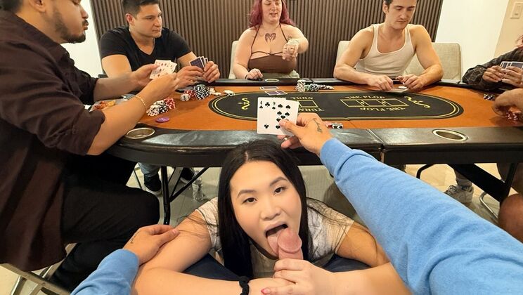 Sakura Lin Gives Mike Ox Intense Blowjob and Doggystyle