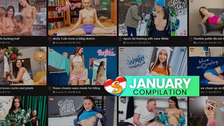 European Sluts Compilation - January 2026 Hottest Scenes