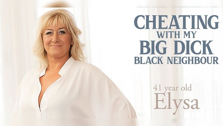 Elysa the 41 Year Old Blonde MILF Cheats with BBC Neighbor Carlos Valdez