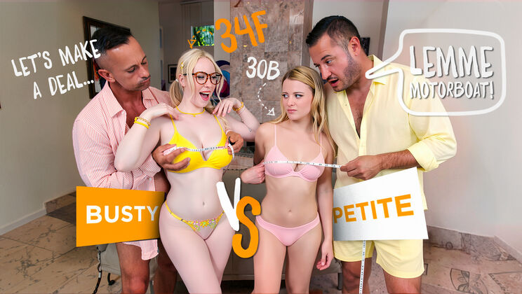 Supportive Obedient Girls Swap in Taboo Old vs Young Scene