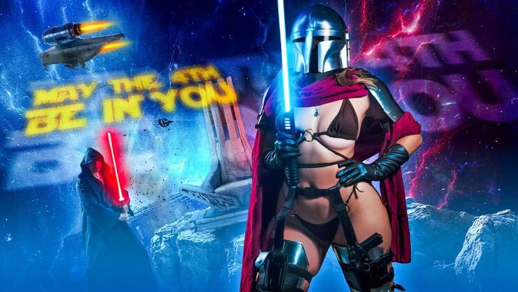 River Lynn Gets Cum in Mouth in This Star Wars Parody