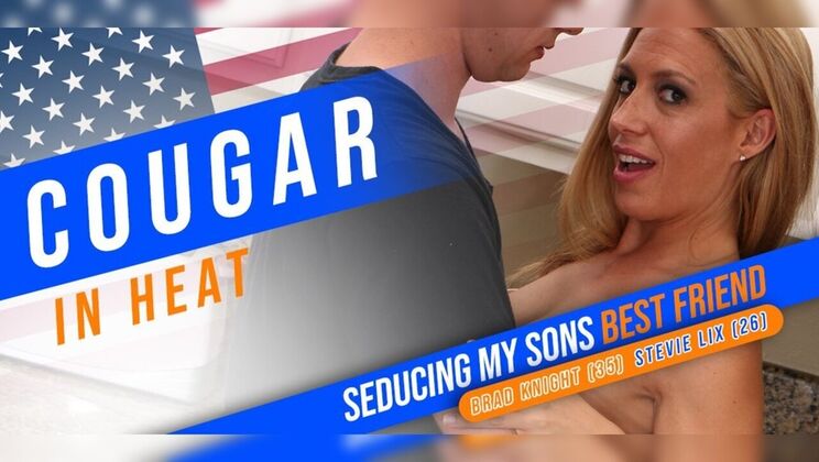 Brad Gets Fucked by MILF Stevie Lix in a Blowjob Surprise