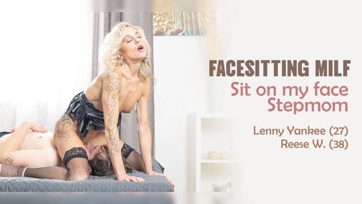 Skinny Ass Reese W. Grinds on His Mouth Then Takes His Cock in Her Throat
